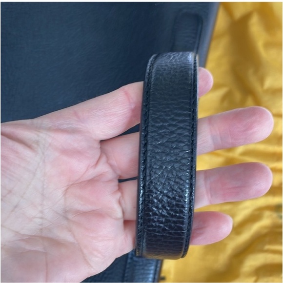 Valentino Black Genuine Leather large Bag brand new with the tags and receipts. - Picture 3 of 15